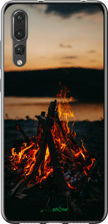 2D пластиковый чехол Огонь для Huawei P20 Pro - 6021t-1470 изображение 