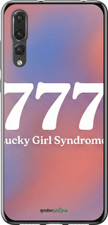 2D пластиковий чохол 'Aesthetic Aura Gradient 777 Lucky Energy' для Huawei P20 Pro зображення 3