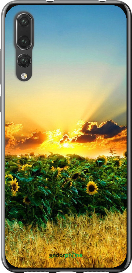 

2D пластиковий чохол "Україна" для Huawei P20 Pro