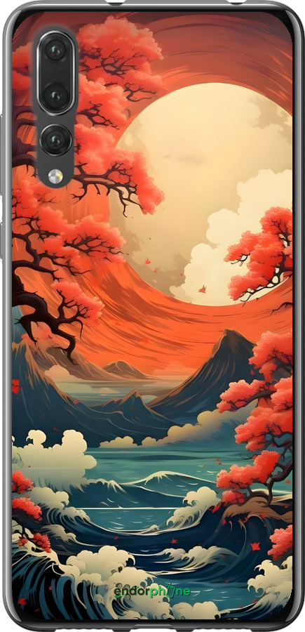 2D пластиковый чехол Природа японии для Huawei P20 Pro - 6327t-1470 изображение 
