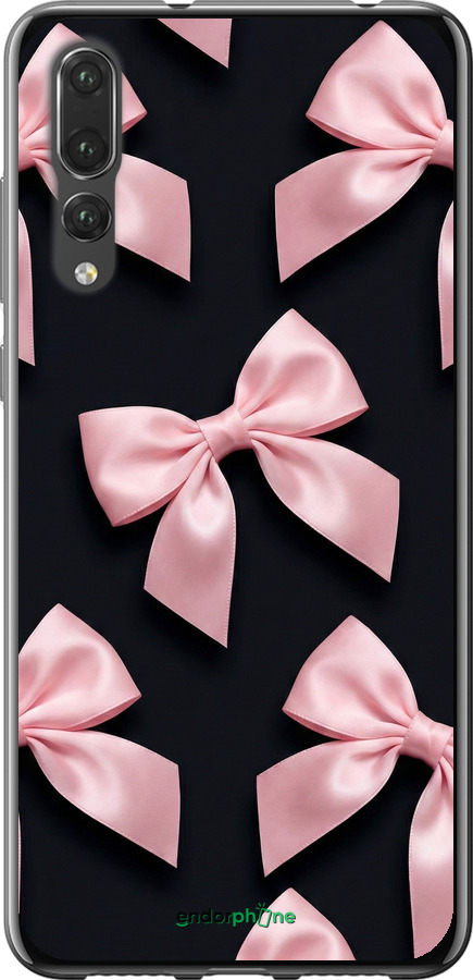 2D пластиковий чехол Coquette Ribbons Dark Coquette для Huawei P20 Pro - 6767t-1470 изображение 