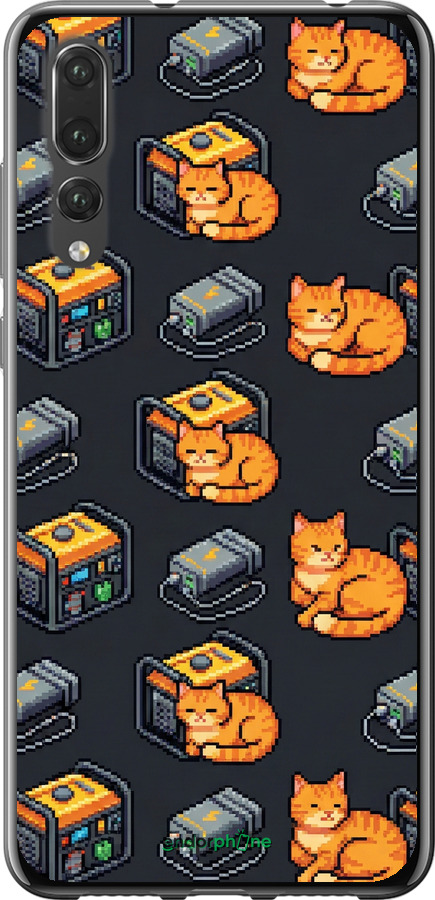 2D пластиковий чехол Autonomous Zone для Huawei P20 Pro - 6771t-1470 изображение 