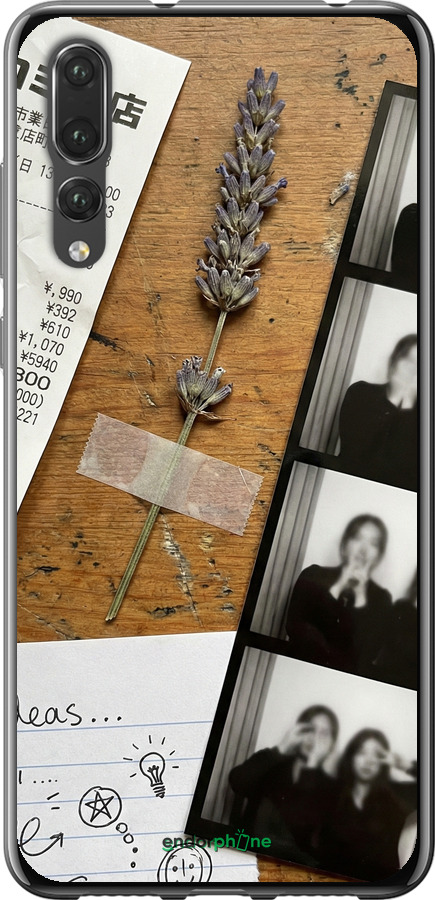 2D пластиковий чехол Aesthetic Scrapbook Collage для Huawei P20 Pro - 6773t-1470 изображение 