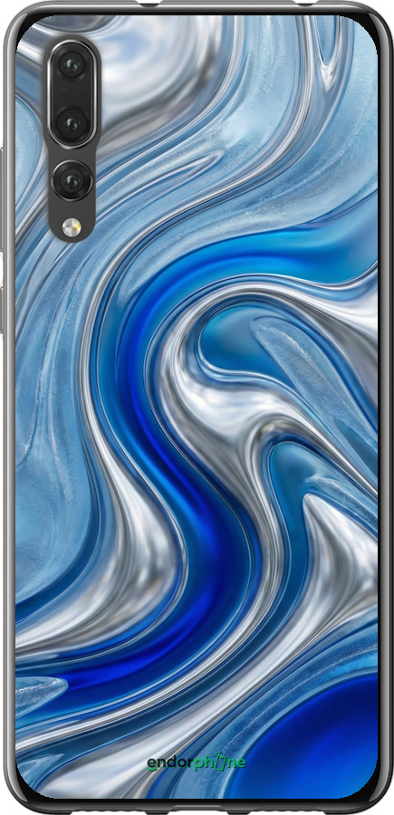 2D пластиковый чехол Liquid Chrome для Huawei P20 Pro - 6781t-1470 изображение 