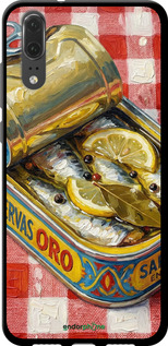 TPU чехол Vintage Sardine Tin Phone для Huawei P20 - 6772b-1396 изображение 