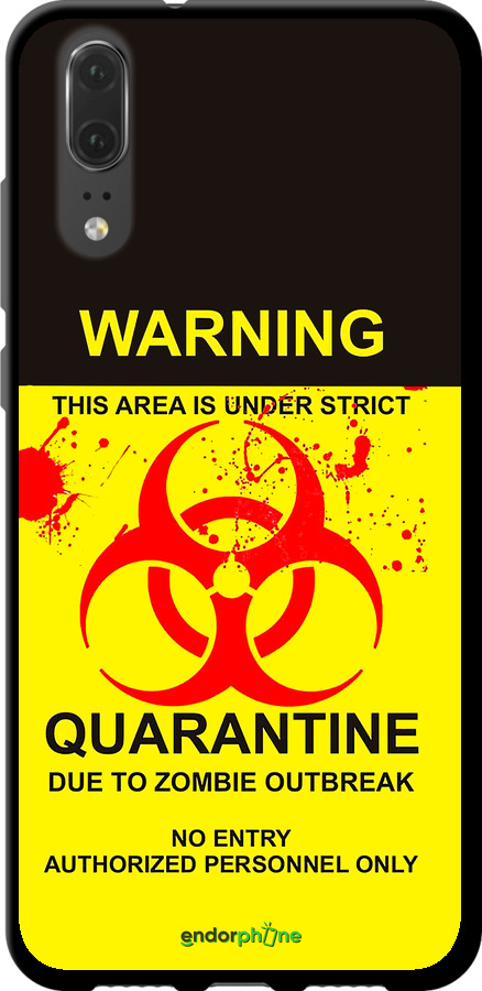 TPU чехол Biohazard 9 для Huawei P20 - 4825b-1396 изображение 