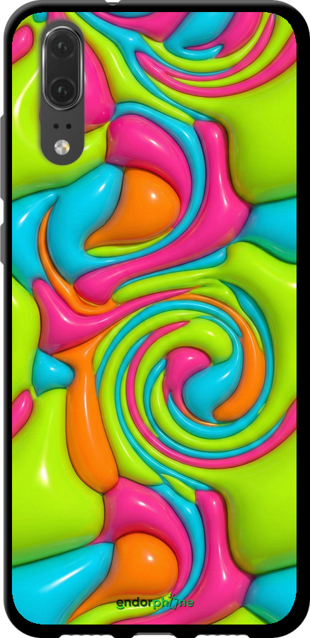 TPU чехол Y2K Jelly Dream для Huawei P20 - 6780b-1396 изображение 