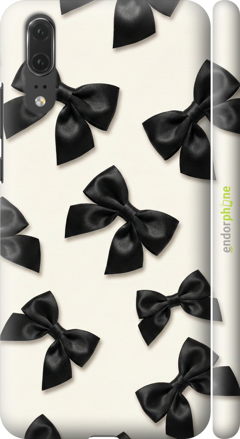 3D пластиковий матовий чехол Dark Coquette для Huawei P20 - 6765m-1396 изображение 