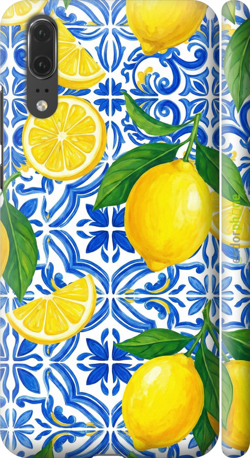 3D пластиковий матовий чехол Grocery Girl Italian Summer для Huawei P20 - 6766m-1396 изображение 