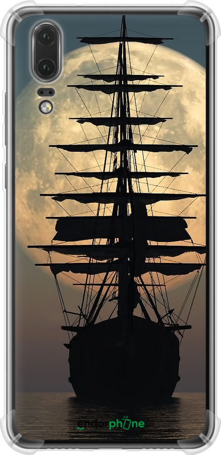 Силикон с усиленными углами чехол Корабль для Huawei P20 - 5998sp-1396 изображение 
