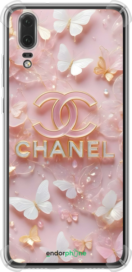 Силикон с усиленными углами чехол Шанель для Huawei P20 - 6366sp-1396 изображение 
