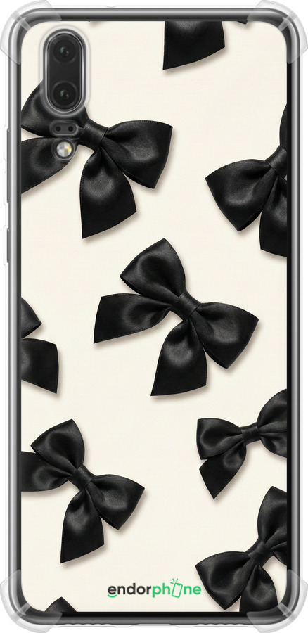 Силіконовий протиударний с посиленими кутами чехол Dark Coquette для Huawei P20 - 6765sp-1396 изображение 