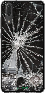 2D пластиковый чехол Glass для Huawei P20 - 6608t-1396 изображение 