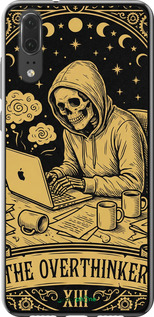 2D пластиковый чехол 'The Overthinker' для Huawei P20 изображение 2