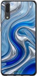 2D пластиковий чехол Liquid Chrome для Huawei P20 - 6781t-1396 изображение 