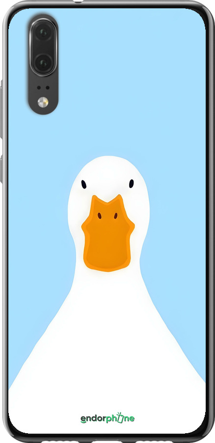 2D пластиковый чехол Гусь для Huawei P20 - 6350t-1396 изображение 