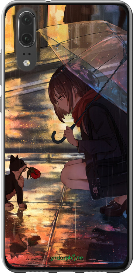 2D пластиковый чехол Anime для Huawei P20 - 6609t-1396 изображение 