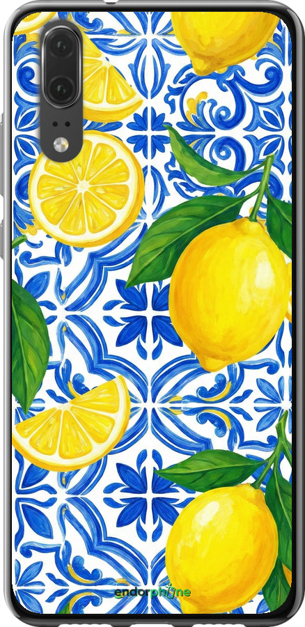 2D пластиковый чехол Grocery Girl Italian Summer для Huawei P20 - 6766t-1396 изображение 