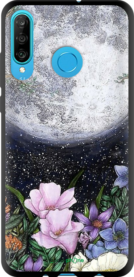 TPU чехол Північ у саду для Huawei P30 Lite - 6259b-1651 изображение 