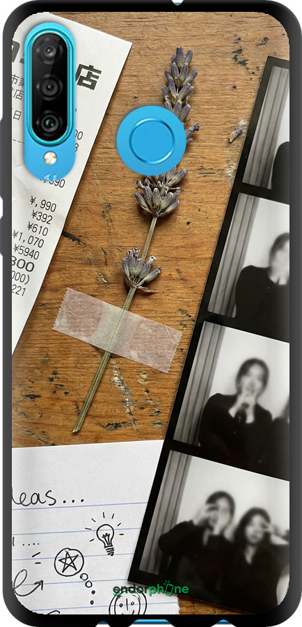 TPU чехол Aesthetic Scrapbook Collage для Huawei P30 Lite - 6773b-1651 изображение 
