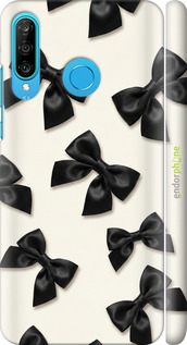 3D пластиковый матовый чехол Dark Coquette для Huawei P30 Lite - 6765m-1651 изображение 