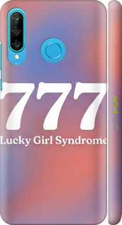 3D пластиковый матовый чехол 'Aesthetic Aura Gradient 777 Lucky Energy' для Huawei P30 Lite изображение 21