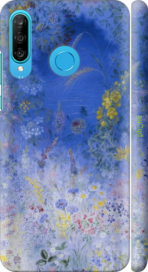 3D пластиковий матовий чехол Білокур для Huawei P30 Lite - 5908m-1651 изображение 