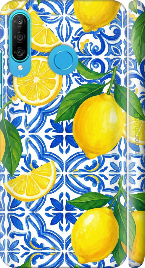 3D пластиковый матовый чехол Grocery Girl Italian Summer для Huawei P30 Lite - 6766m-1651 изображение 