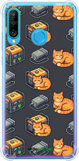 Силикон с усиленными углами чехол Autonomous Zone для Huawei P30 Lite - 6771sp-1651 изображение 