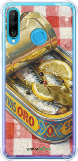 Силіконовий протиударний с посиленими кутами чехол Vintage Sardine Tin Phone для Huawei P30 Lite - 6772sp-1651 изображение 