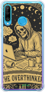 Силикон с усиленными углами чехол The Overthinker для Huawei P30 Lite - 6774sp-1651 изображение 