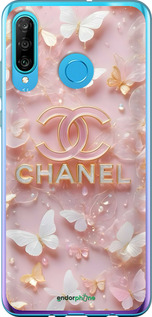 Силиконовый чехол Шанель для Huawei P30 Lite - 6366u-1651 изображение 