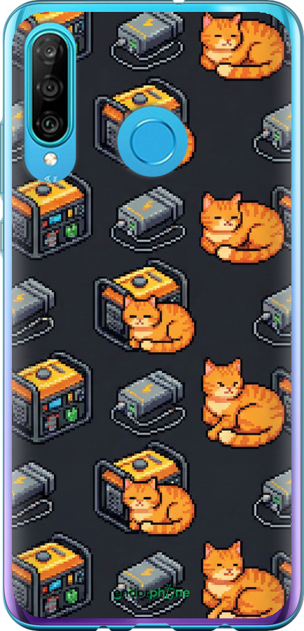 2D пластиковий чехол Autonomous Zone для Huawei P30 Lite - 6771t-1651 изображение 