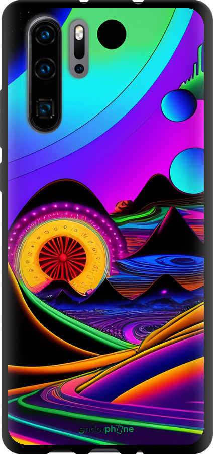 TPU чехол Абстракція v3 для Huawei P30 Pro - 5620b-1621 изображение 
