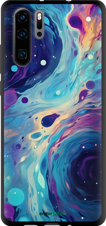 TPU чехол Арт акварель для Huawei P30 Pro - 6329b-1621 изображение 