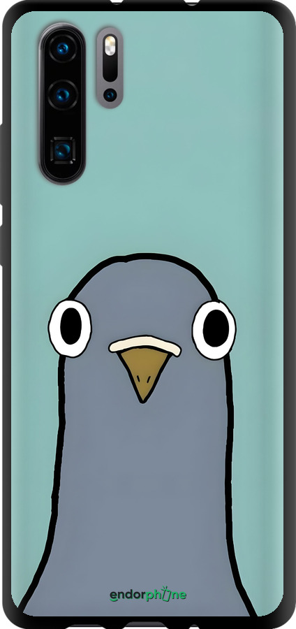 TPU чехол Голубь для Huawei P30 Pro - 6388b-1621 изображение 