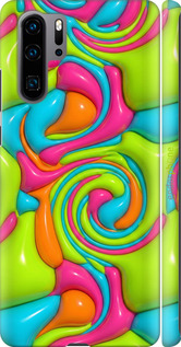 3D пластиковый матовый чехол Y2K Jelly Dream для Huawei P30 Pro - 6780m-1621 изображение 