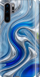 3D пластиковый матовый чехол Liquid Chrome для Huawei P30 Pro - 6781m-1621 изображение 