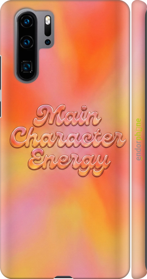 3D пластиковый матовый чехол Aura Gradient Main Character Energy Aesthetic Y2K для Huawei P30 Pro - 6783m-1621 изображение 