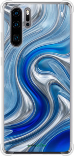 Силикон с усиленными углами чехол Liquid Chrome для Huawei P30 Pro - 6781sp-1621 изображение 