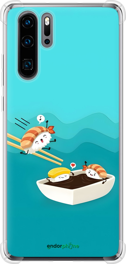 Силикон с усиленными углами чехол Суши для Huawei P30 Pro - 6354sp-1621 изображение 