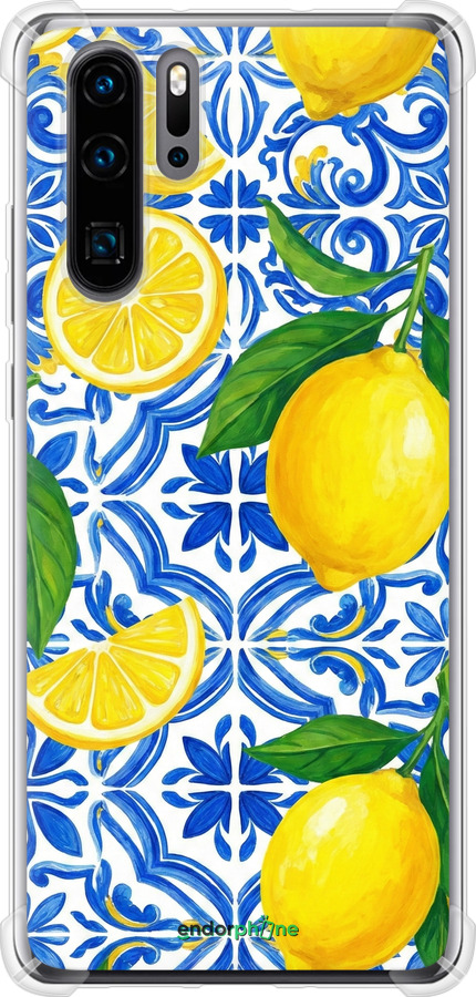 Силикон с усиленными углами чехол Grocery Girl Italian Summer для Huawei P30 Pro - 6766sp-1621 изображение 