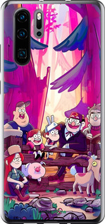 2D пластиковый чехол Гравити Фолз для Huawei P30 Pro - 6365t-1621 изображение 