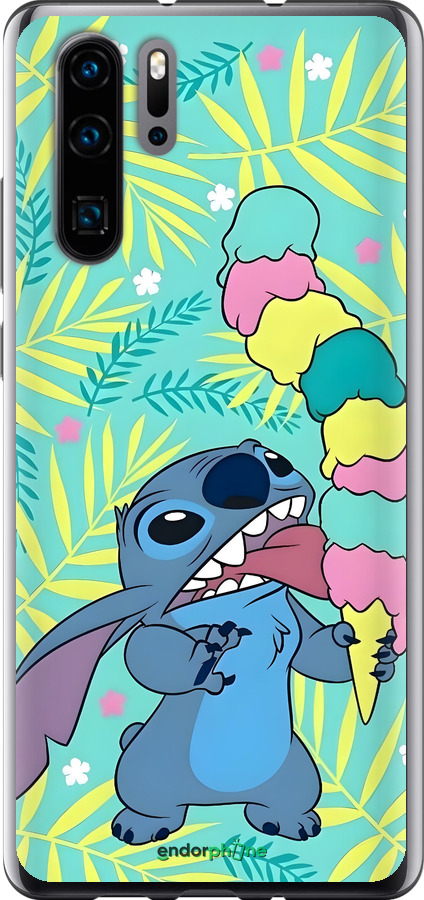 2D пластиковый чехол Стич для Huawei P30 Pro - 6361t-1621 изображение 