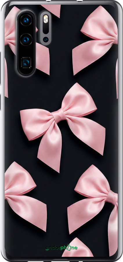2D пластиковый чехол Coquette Ribbons Dark Coquette для Huawei P30 Pro - 6767t-1621 изображение 