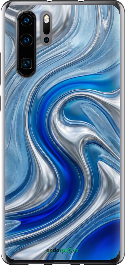 2D пластиковый чехол Liquid Chrome для Huawei P30 Pro - 6781t-1621 изображение 