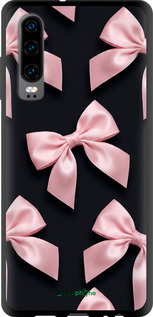 TPU чехол Coquette Ribbons Dark Coquette для Huawei P30 - 6767b-1622 изображение 