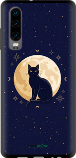 TPU чехол Cute Cat Celestial/Witchy для Huawei P30 - 6787b-1622 изображение 