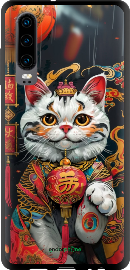TPU чехол China Cat v2 для Huawei P30 - 6135b-1622 изображение 