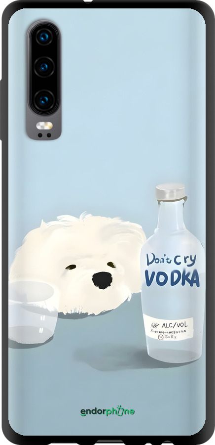 TPU чехол Пес водка для Huawei P30 - 6368b-1622 изображение 
